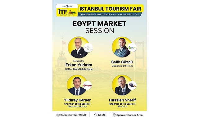 İstanbul Turizm Fuarı'nda Mısır Turizm Pazarı Masaya Yatırılacak İstanbul Turizm Fuarı'nda Mısır Turizm Pazarı Masaya Yatırılacak