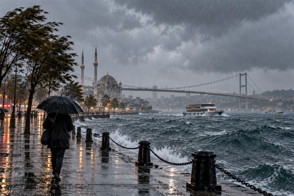 İstanbul’da kuvvetli yağış ve fırtına bekleniyor İstanbul’da kuvvetli yağış ve fırtına bekleniyor