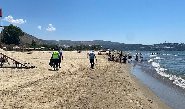 İzmir Büyükşehir Belediyesi iş birliğiyle Efes Selçuk sahillerinde temizlik mesaisi devam ediyor İzmir Büyükşehir Belediyesi iş birliğiyle Efes Selçuk sahillerinde temizlik mesaisi devam ediyor