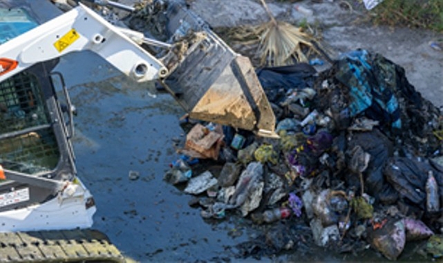 İzmir'in derelerinde kış seferberliği İzmir'in derelerinde kış seferberliği