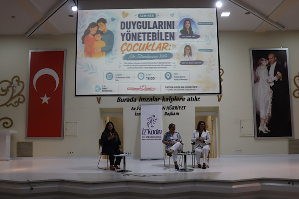 İzmit’te ebeveynlere yönelik "çocuklarda duygu yönetimi" semineri düzenlendi İzmit’te ebeveynlere yönelik "çocuklarda duygu yönetimi" semineri düzenlendi