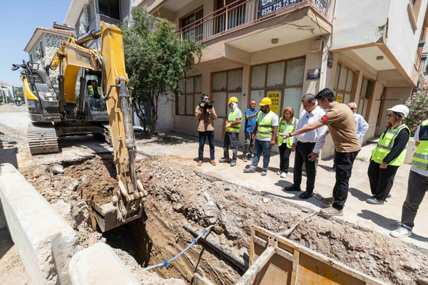 İZSU'dan 30 ilçeye 4,6 milyar liralık altyapı yatırımı İZSU'dan 30 ilçeye 4,6 milyar liralık altyapı yatırımı