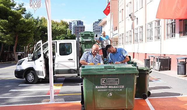Kadıköy'de Okullar Yeni Döneme Hazırlanıyor Kadıköy'de Okullar Yeni Döneme Hazırlanıyor