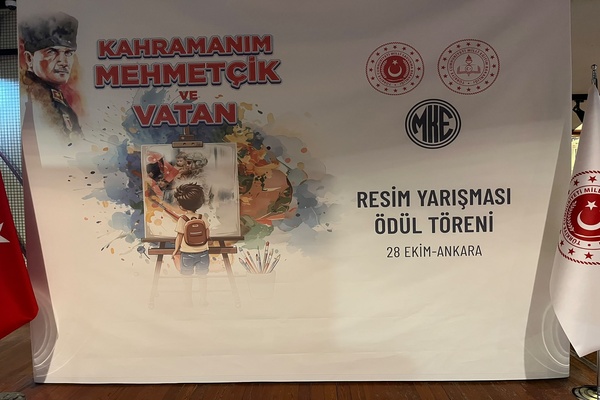 Kahramanım Mehmetçik ve Vatan yarışmasının ödülleri verildi Kahramanım Mehmetçik ve Vatan yarışmasının ödülleri verildi