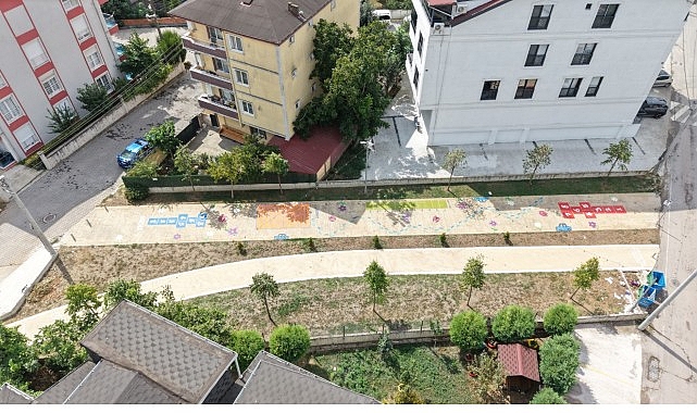 Kanal Park'ta Çalışmalar Hız Kesmeden Sürüyor Kanal Park'ta Çalışmalar Hız Kesmeden Sürüyor