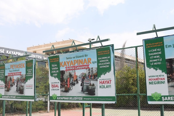 Kayapınar Belediye zabıtasından iki örnek uygulama Kayapınar Belediye zabıtasından iki örnek uygulama