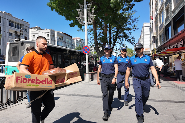 Kayseri Zabıta’dan çevre temizliği denetimi Kayseri Zabıta’dan çevre temizliği denetimi