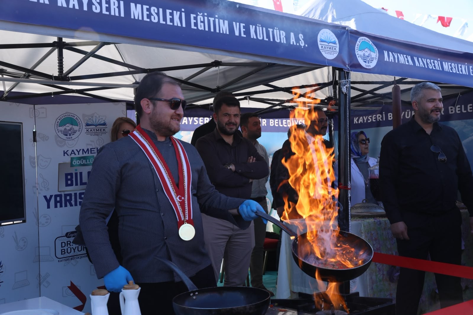Kayseri'nin mutfak kültürü KAYMEK standında tanıtıldı Kayseri'nin mutfak kültürü KAYMEK standında tanıtıldı