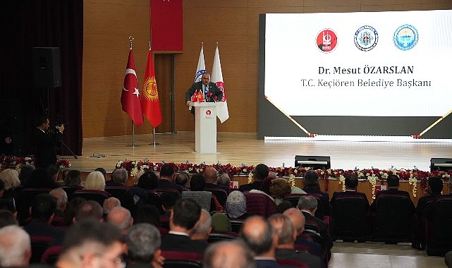 Keçiören'de Türkiye-Kırgızistan Dostluk ve İş Birliği Konferansı Düzenlendi Keçiören'de Türkiye-Kırgızistan Dostluk ve İş Birliği Konferansı Düzenlendi