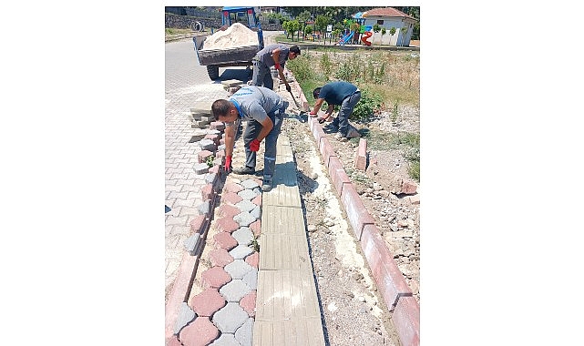 Kemer'de altyapı çalışmaları Kemer'de altyapı çalışmaları