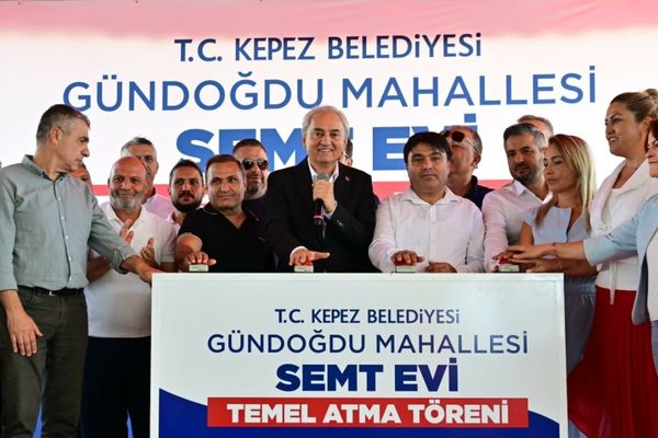 Kepez’de Gündoğdu Mahallesi Semt Evi’nin temeli atıldı Kepez’de Gündoğdu Mahallesi Semt Evi’nin temeli atıldı