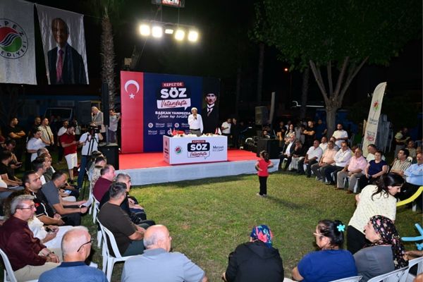 Kepez’de “Söz Vatandaşta” buluşması Kepez’de “Söz Vatandaşta” buluşması