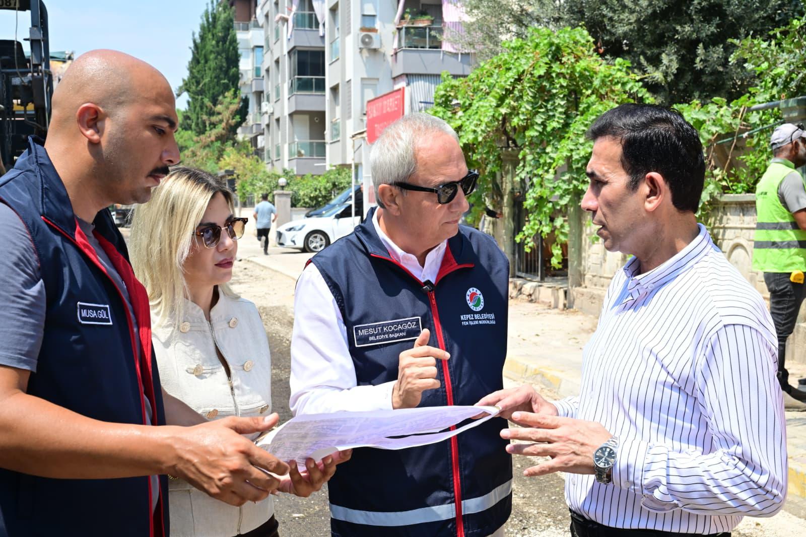 Kepez’de yolların konforu için ASAT ile iş birliği Kepez’de yolların konforu için ASAT ile iş birliği