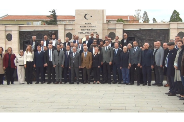 Keşan’da 19 Ekim Muhtarlar Günü törenle kutlandı Keşan’da 19 Ekim Muhtarlar Günü törenle kutlandı