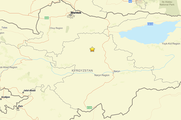 Kırgızistan’da deprem Kırgızistan’da deprem