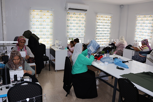 Kısas Kültür Merkezi kadınların üretim ve eğitim merkezi oldu Kısas Kültür Merkezi kadınların üretim ve eğitim merkezi oldu