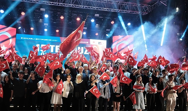 Kocaeli, 15 Temmuz ruhunu diri tutacak Kocaeli, 15 Temmuz ruhunu diri tutacak