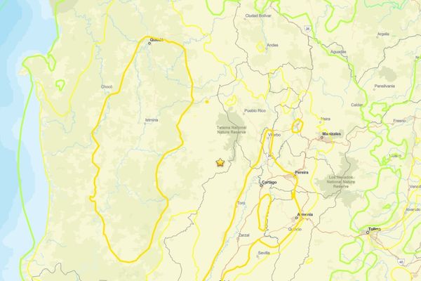 Kolombiya'da deprem Kolombiya'da deprem