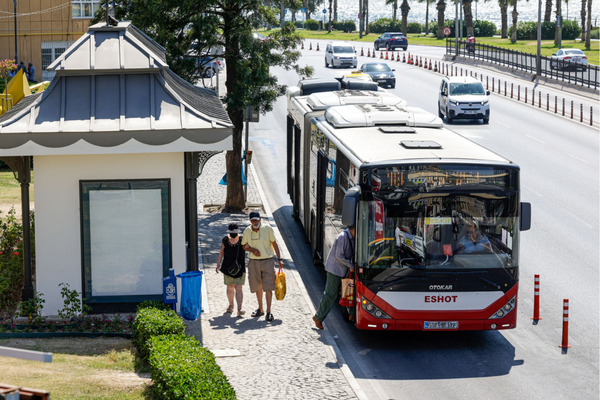 Konak Durağı hizmete açıldı Konak Durağı hizmete açıldı