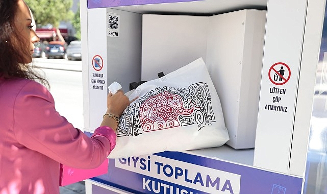 Konaklıların eski giysileri çöpe değil geri dönüşüme gidiyor Konaklıların eski giysileri çöpe değil geri dönüşüme gidiyor