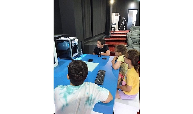 Konak'ta çocuklara 3D tasarım ve üretim fırsatı Konak'ta çocuklara 3D tasarım ve üretim fırsatı