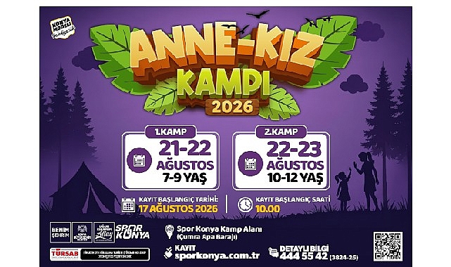 Konya Büyükşehir, Aile Bağlarını Güçlendiren Kamp Buluşmalarına “Anne-Kız Kampı" ile Devam Ediyor Konya Büyükşehir, Aile Bağlarını Güçlendiren Kamp Buluşmalarına “Anne-Kız Kampı" ile Devam Ediyor