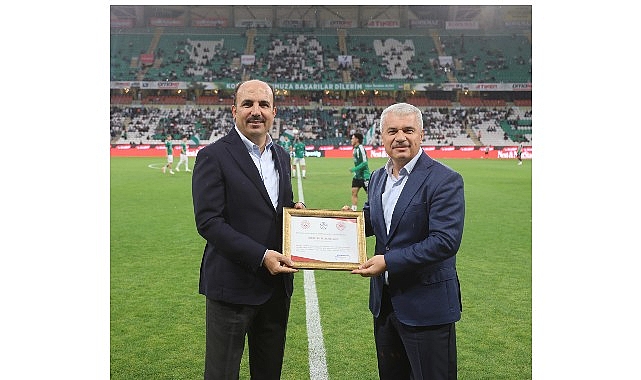 Konya Büyükşehir Belediye Stadyumu, “Erişilebilirlik Belgesi" Alan Türkiye'de İlk Stadyum Oldu Konya Büyükşehir Belediye Stadyumu, “Erişilebilirlik Belgesi" Alan Türkiye'de İlk Stadyum Oldu