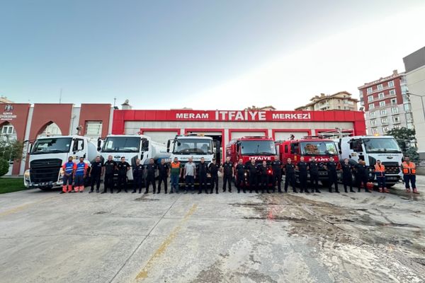 Konya Büyükşehir Belediyesi’nden Alanya’daki yangına destek Konya Büyükşehir Belediyesi’nden Alanya’daki yangına destek