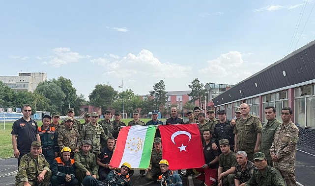 Konya Büyükşehir'den Tacikistan'da Yüksek Katlı Yapılara Müdahale Eğitimi Konya Büyükşehir'den Tacikistan'da Yüksek Katlı Yapılara Müdahale Eğitimi