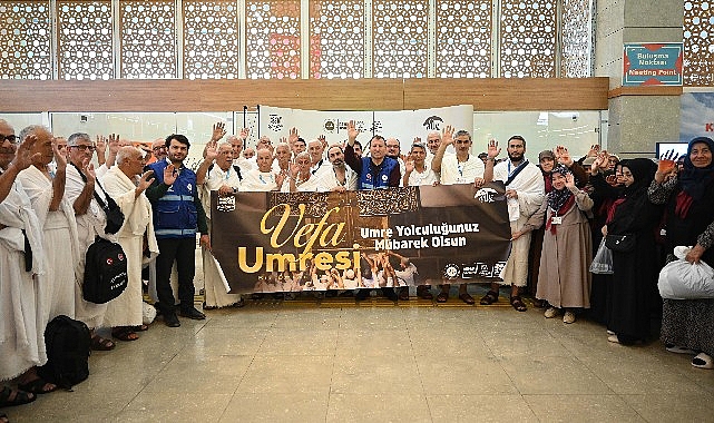 Konya Büyükşehir'in “Vefa Umresi Projesi"nde Üçüncü Kafile Dualarla Uğurlandı