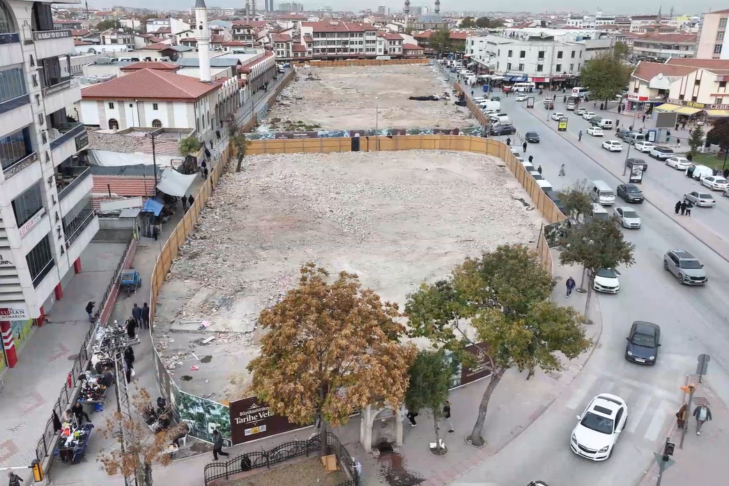 Konya Peynir Pazarı'nın ilinci etabı tamamlandı Konya Peynir Pazarı'nın ilinci etabı tamamlandı