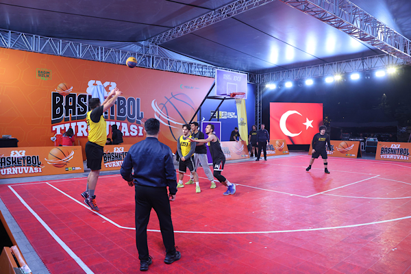 Konya’da 3x3 Basketbol Turnuvası tamamlandı