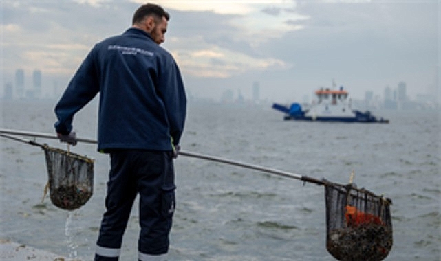Körfez'de yağmur sonrası yüzey temizliği Körfez'de yağmur sonrası yüzey temizliği
