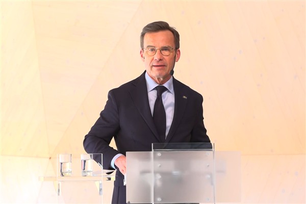 Kristersson: Ukrayna’nın savunması en yüksek önceliğimiz Kristersson: Ukrayna’nın savunması en yüksek önceliğimiz