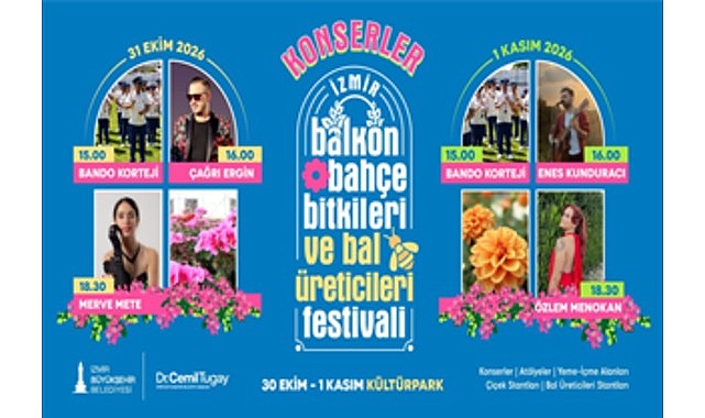 Kültürpark'ta çiçek ve bal festivali başlıyor Kültürpark'ta çiçek ve bal festivali başlıyor