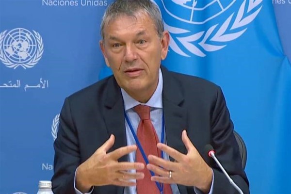 Lazzarini, Gazze'ye ilişkin kitabını duyurdu Lazzarini, Gazze'ye ilişkin kitabını duyurdu