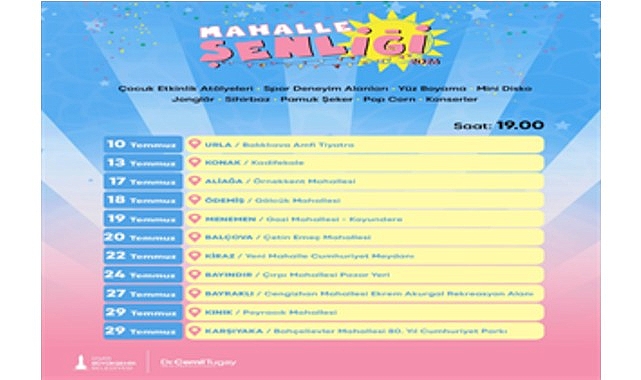 Mahalle Şenliği başlıyor Mahalle Şenliği başlıyor