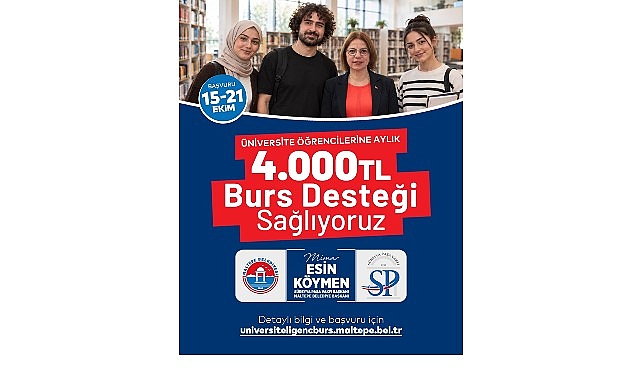 Maltepe Belediyesi ve Süreyya Paşa Vakfı'ndan üniversite öğrencilerine büyük destek