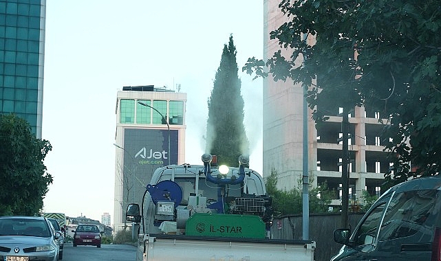 Maltepe'de İlaçlama Çalışması Hız Kesmiyor Maltepe'de İlaçlama Çalışması Hız Kesmiyor