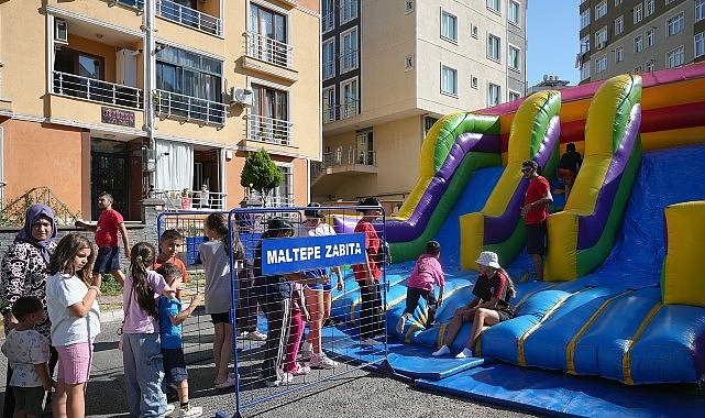 Maltepe'de spor ve oyun şöleni'nin yeni durağı Zümrütevler oldu Maltepe'de spor ve oyun şöleni'nin yeni durağı Zümrütevler oldu
