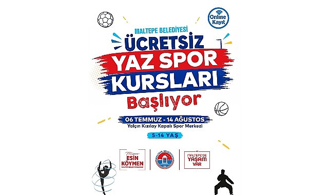 Maltepeli çocuklara spor dolu yaz tatili Maltepeli çocuklara spor dolu yaz tatili