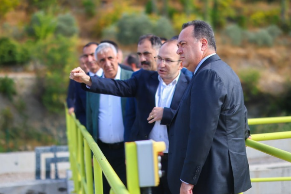 Manisa’da 63 milyon TL’lik atıksu arıtma tesisi hizmete alındı Manisa’da 63 milyon TL’lik atıksu arıtma tesisi hizmete alındı