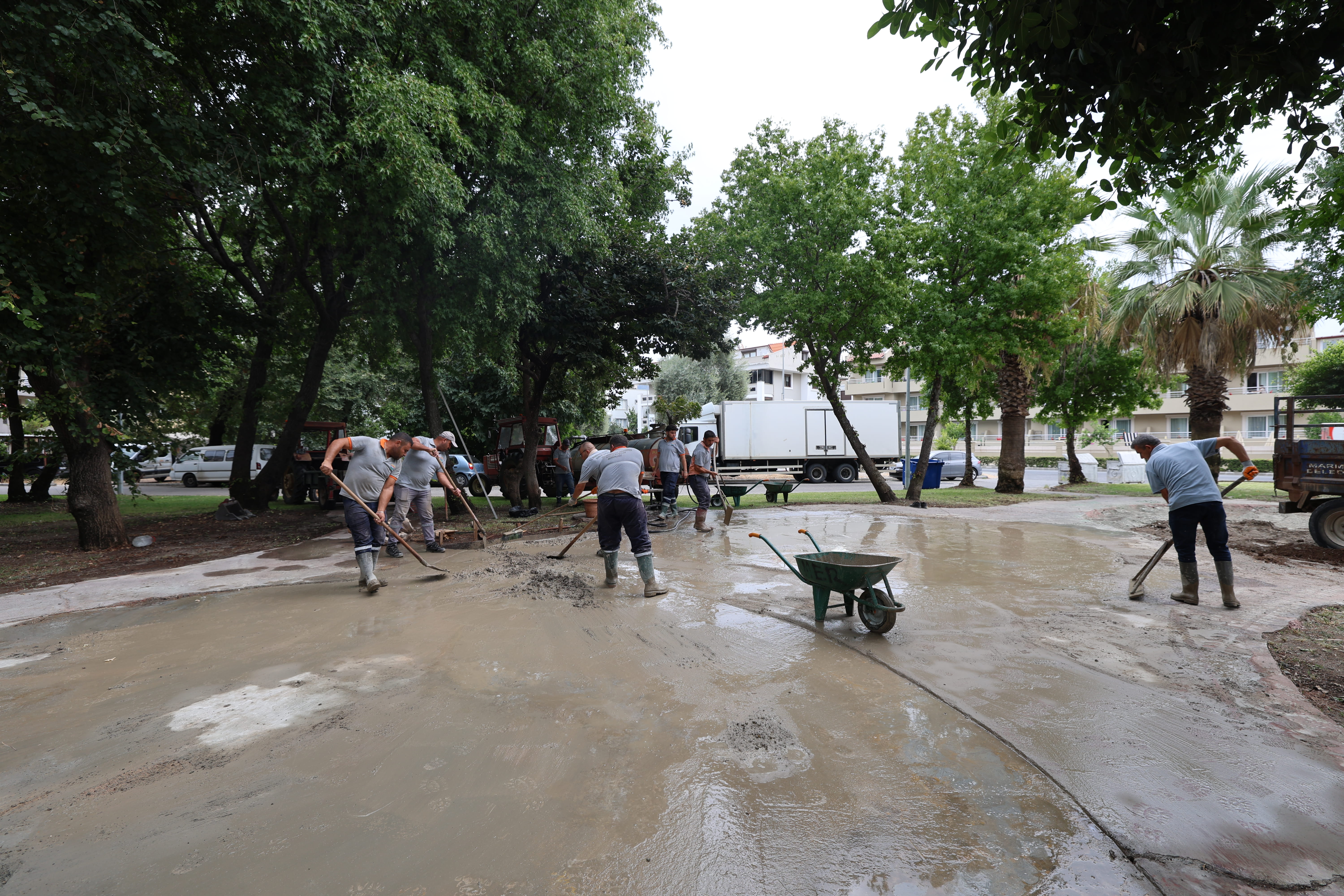 Marmaris’te 16 park yenileniyor Marmaris’te 16 park yenileniyor