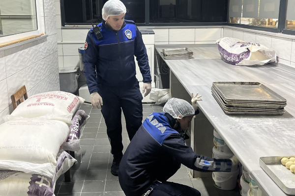 Marmaris'te fırınlara denetim uygulamasında 1 cezai işlem yapıldı Marmaris'te fırınlara denetim uygulamasında 1 cezai işlem yapıldı