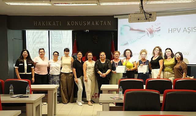 Menderes Belediyesi'nde Kadın Sağlığı Eğitimi Menderes Belediyesi'nde Kadın Sağlığı Eğitimi