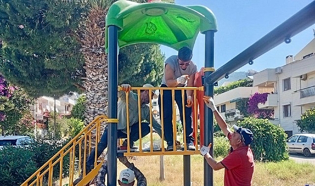 Menderes Sahillerinde Park Seferberliği Menderes Sahillerinde Park Seferberliği