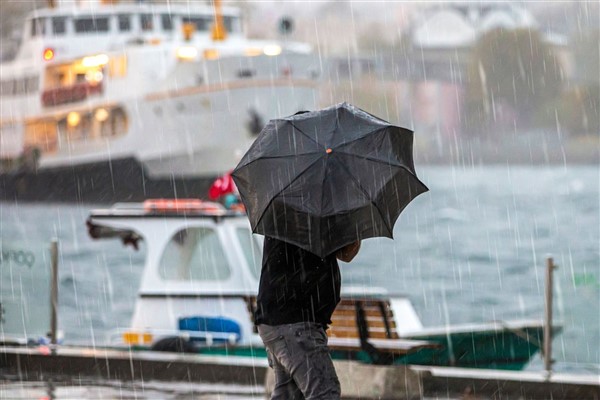 Meteoroloji’den kuvvetli yağış uyarısı Meteoroloji’den kuvvetli yağış uyarısı
