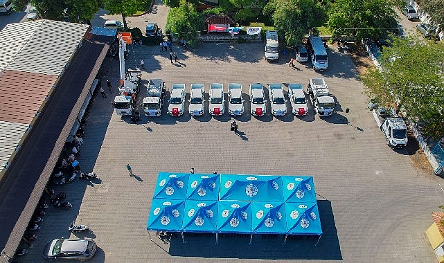 Milas Belediyesi araç filosunu 9 yeni araçla güçlendirdi Milas Belediyesi araç filosunu 9 yeni araçla güçlendirdi