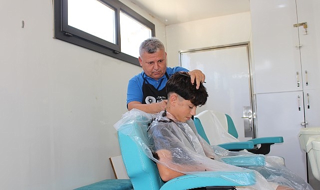 Mobil Kuaför Tırı yaylalarda Mobil Kuaför Tırı yaylalarda