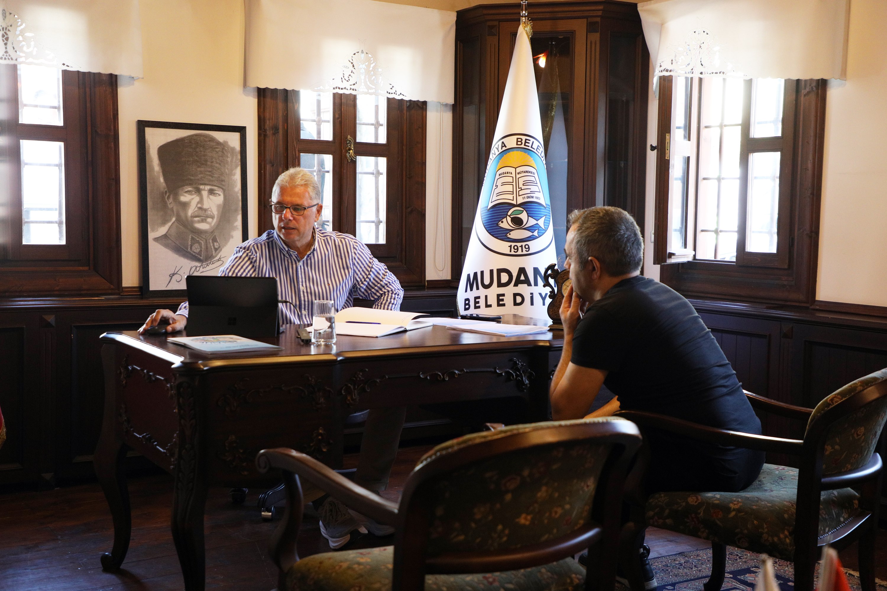 Mudanya Belediyesi’nde “Açık Kapı” buluşmaları sürüyor Mudanya Belediyesi’nde “Açık Kapı” buluşmaları sürüyor